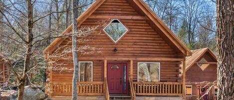 Welcome to your cabin. Enjoy a stay with us and exhale!