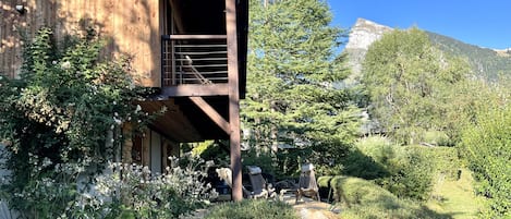 Panorama de notre chalet « L’alchemille »: l’emblématique Criou de Samoëns