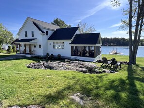 Longview Farm and it's brand new dock!