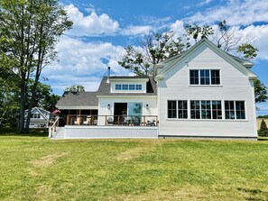 This is the view of the back of the home.