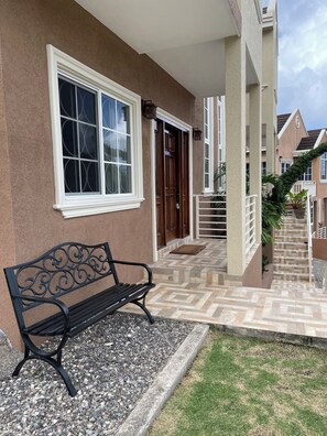 Front porch area of the home