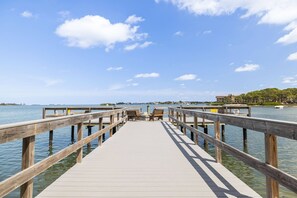 Dock for Watching Dolphins and Fishing!