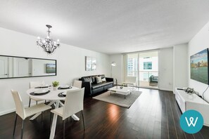 Spacious living area