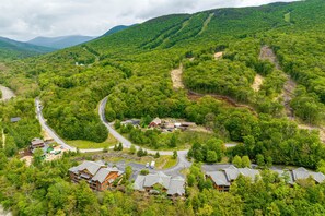Spring Mountain trail view and lift access from our home.