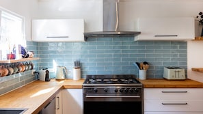 Stylish kitchen with quality appliances