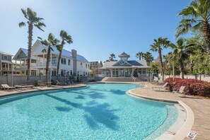 Beautiful resort style pool...