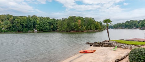 "We will never rent another lakehouse without a beach - it was perfect for kids"