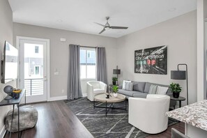Spread out in the living room or watch your favorite shows.
