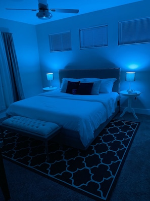 Mood lighting.