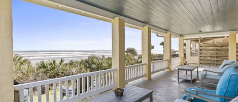 Incredible ocean views from patio