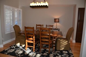 Dining Room, Dining Table, Furniture, Indoors, Table