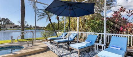 Bask in the sun and enjoy the heat!