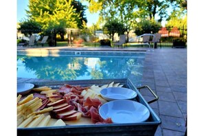 Summer poolside is better with charcuterie!
