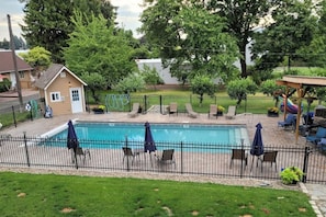 Your private 20x40 pool and huge gazebo for lazy lounging. 