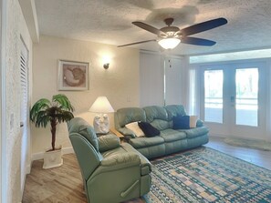 Second Living Room - Sleeper Sofa + Ocean Views