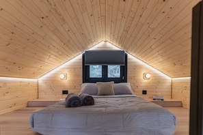 Loft bedroom.