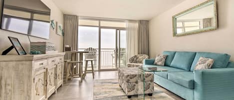 North Myrtle Beach Vacation Rental | 1BR | 1BA | 564 Sq Ft | Step-Free Access