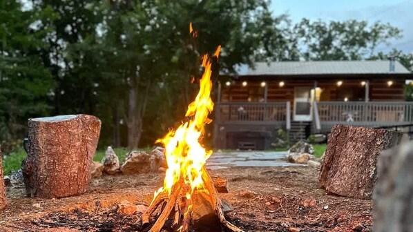 Cozy up by the campfire