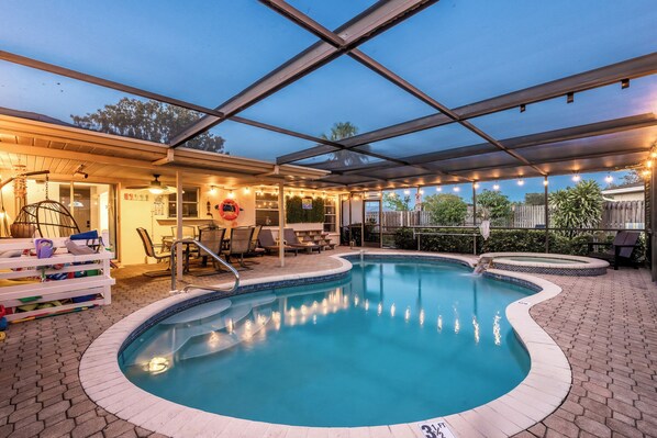 Complimentary Heated Pool and Spa
