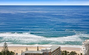 Seemly endless ocean view from the balcony