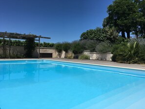 10m x 5m pool with sun all day