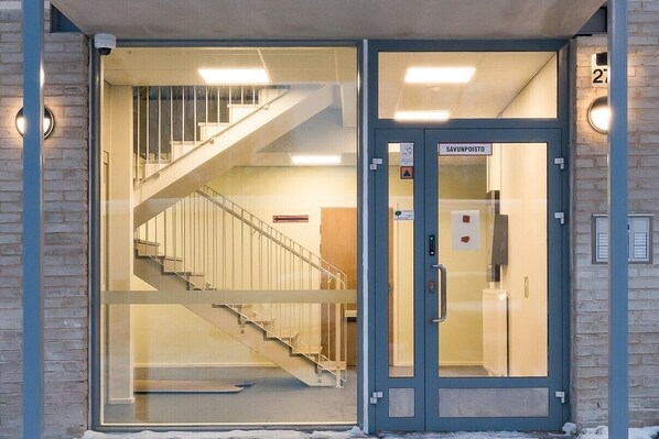 Interior entrance