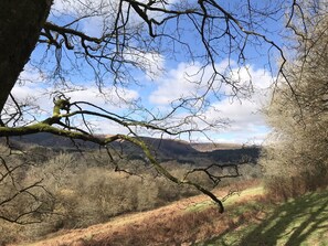 Feel free to roam the public footpaths and see spectacular views of the valleys.