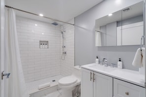 Sanitized bathroom for your safety