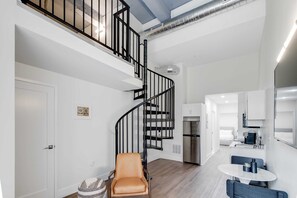 Bright and spacious living area