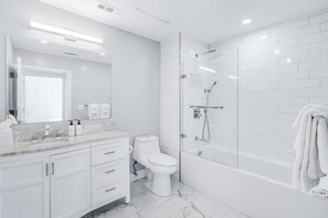 Bathroom - sanitized for your safety