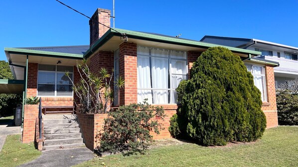 External view of the property.