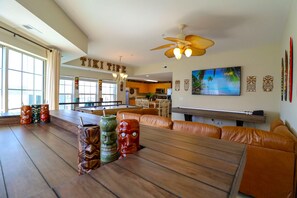 great room, bar and gaming 