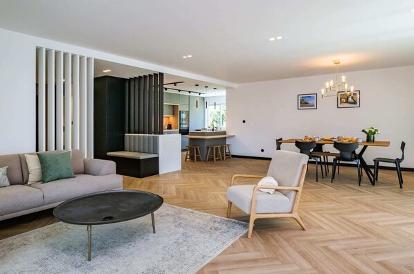 Large open living spaces