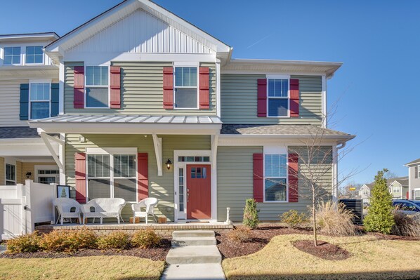 Hampton Vacation Rental | 2BR | 3BA | Stairs Required | 1,800 Sq Ft