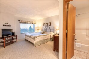 Indoors, Lamp, Screen, Bed, Furniture
