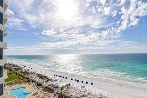 Silver Beach Towers West 1004- Balcony View