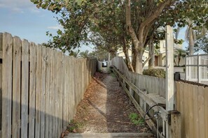 semi private access to the beach