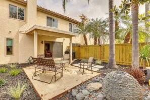 Townhome Exterior | Private Patio