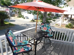 Seating on porch