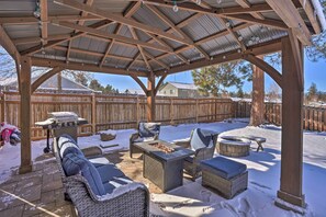 Fenced Yard | Covered Patio | Fire Pit