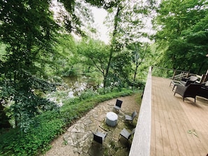 View of the Ravine and Paw Paw River