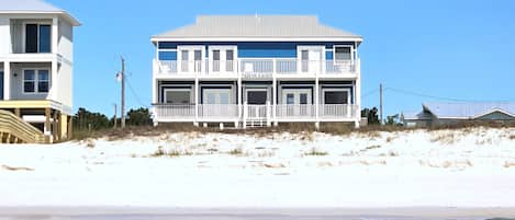 Build memories and sandcastles at your private beach house!