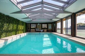 Shared indoor swimming pool - swimming times apply