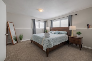 Bedroom number 1 with King Bed