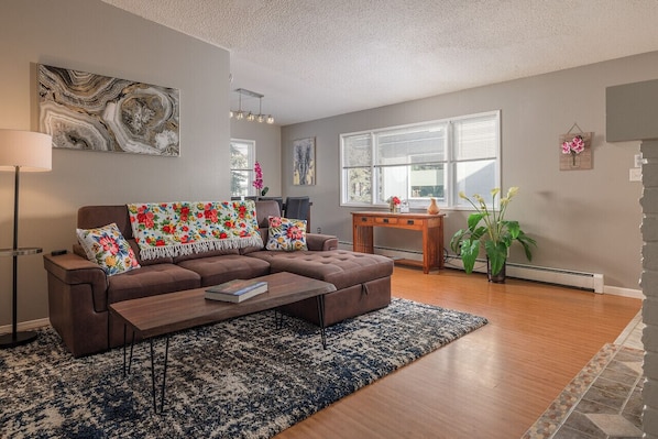 Cozy Living Room Area