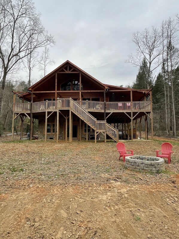 River View of Cabin