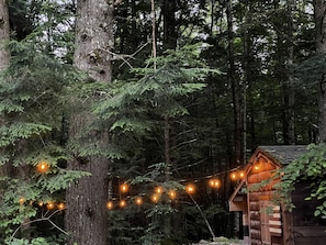 Wolf Lodge Fryeburg Outdoor Lights