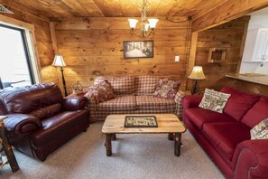 Indoors, Hardwood, Stained Wood, Couch, Furniture