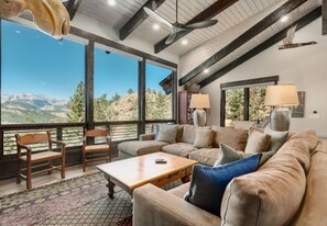 Furniture, Table, Ceiling Fan, Indoors, Living Room