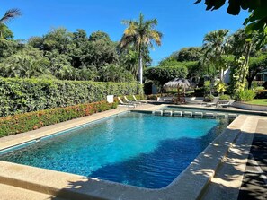 Communal pool area